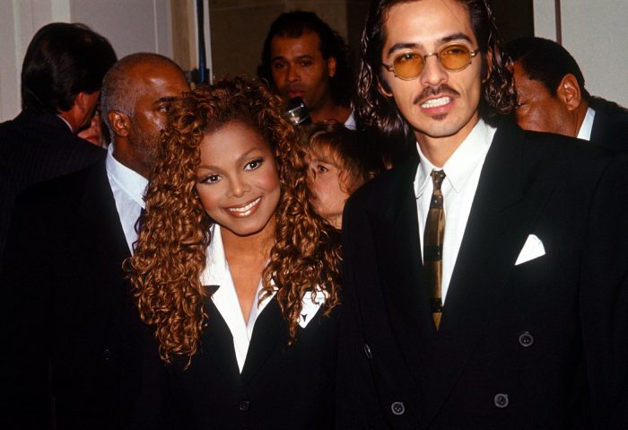 Golden Globe Awards, Los Angeles, America - 1994 Janet Jackson WITH RENE ELIZONDO