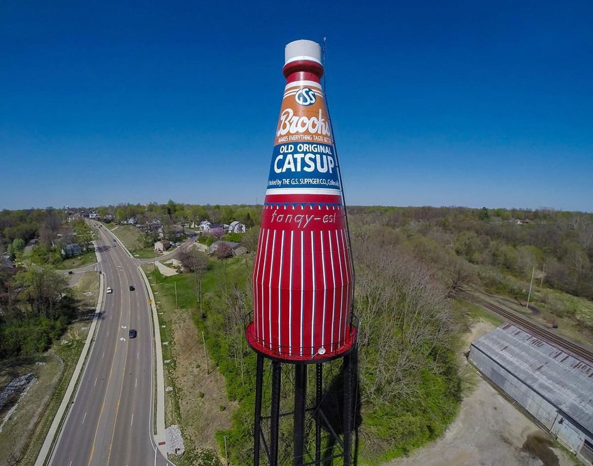 The World’s Largest Catsup Bottle