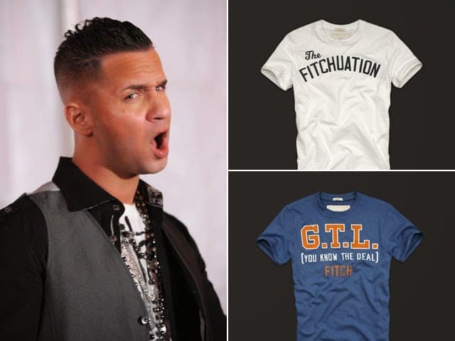 Mike Sorrentino and t-shirts