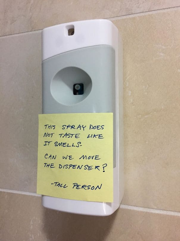 A note on an air freshener
