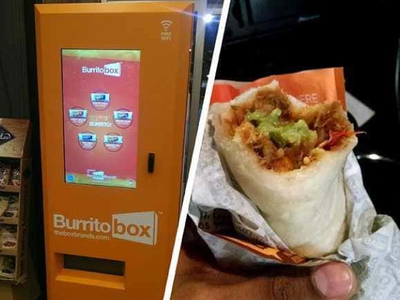 burrito vending machine