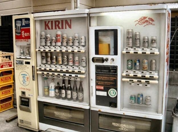 Kirin Beer & Sake Vending Machine