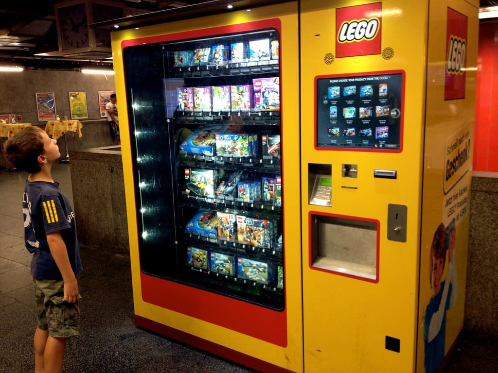 Lego Vending Machines