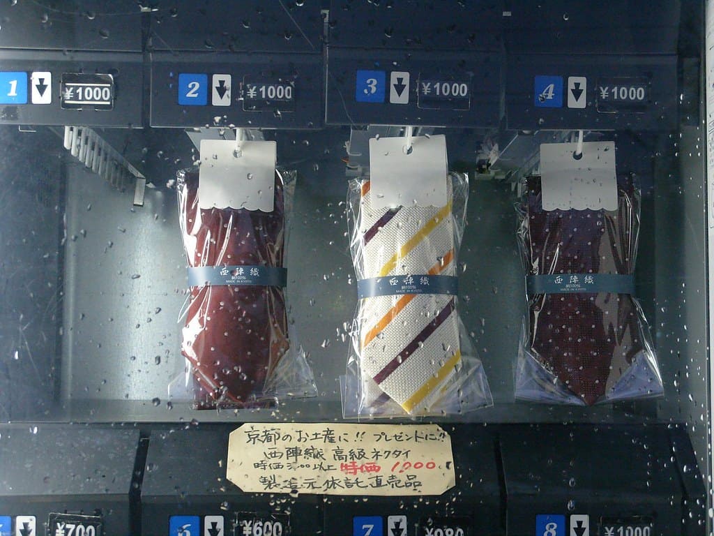 Tie Vending Machines