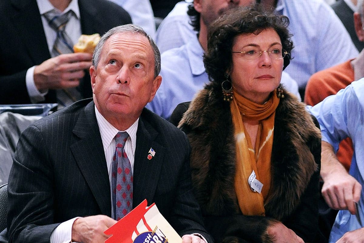 Diana Taylor and Michael Bloomberg