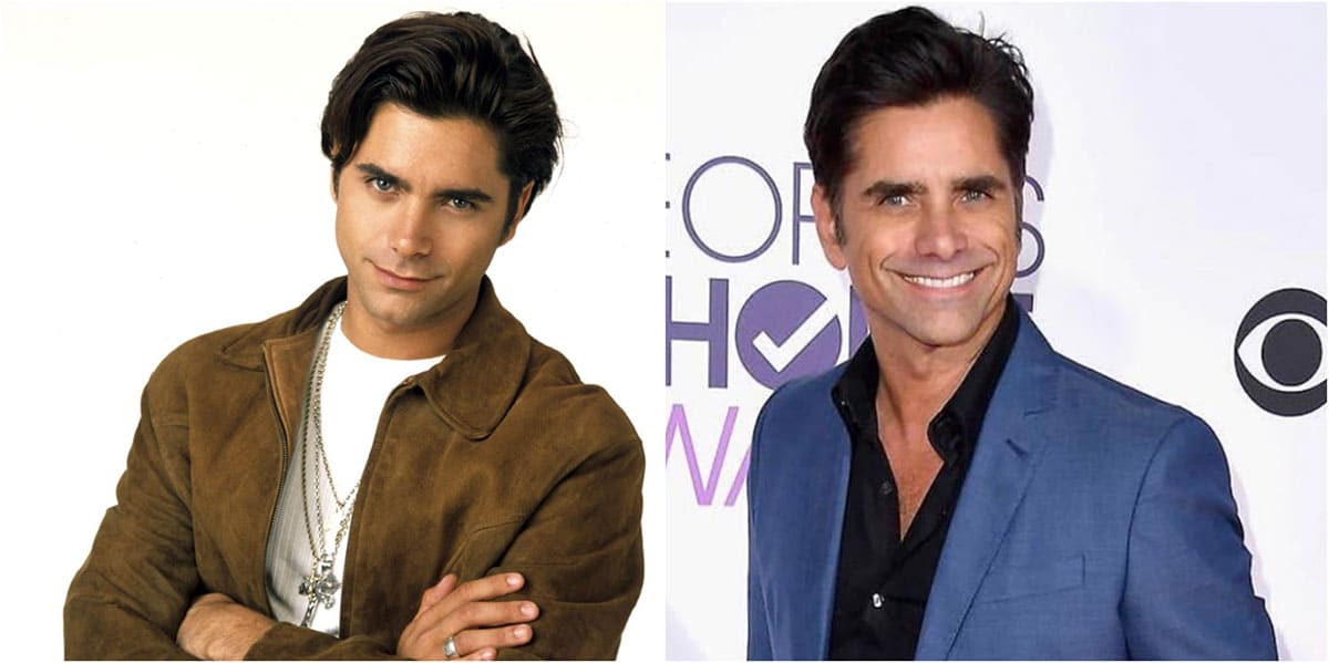 John Stamos then and now 