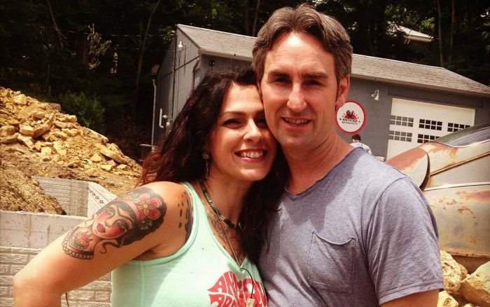 Danielle Colby and Mike posing together in 2013