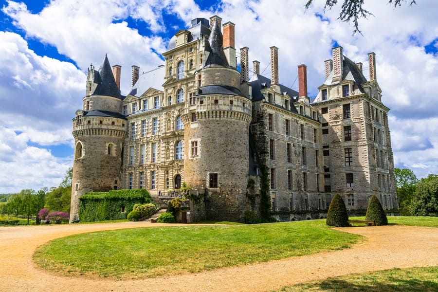 mysterious castles of France - Chateau de Brissac, Loire valley
