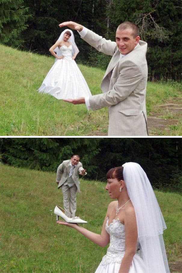 married couple funny photo