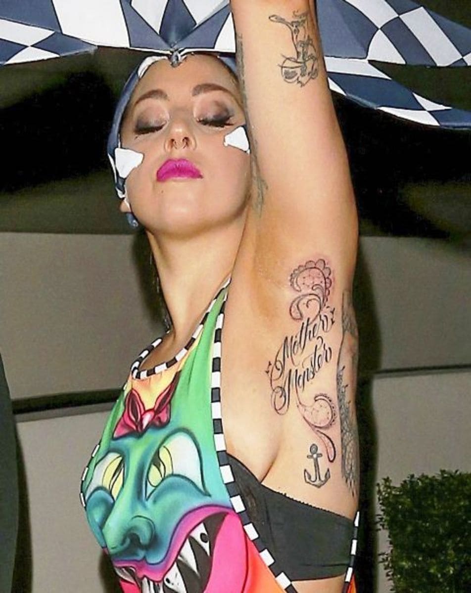 Lady Gaga’s tattoos 