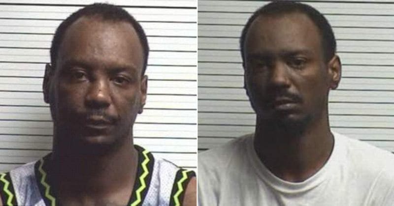Photograph of two mugshots for Lamarr McDow. 