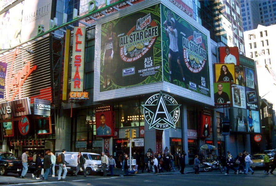 All-Star Café, Times Square New York America