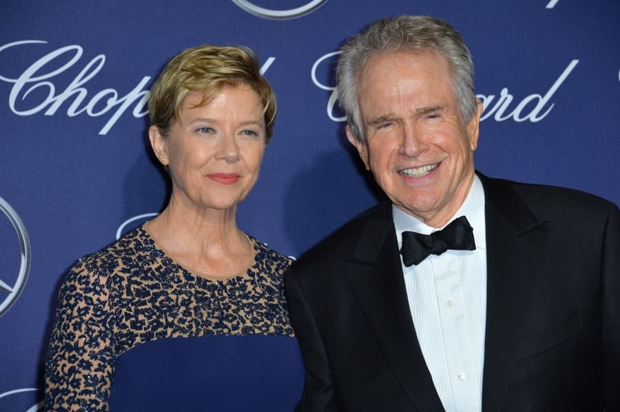 Annette Bening and husband, Warren Beatty at the 2017 Palm Springs Film Festival Awards Gala.