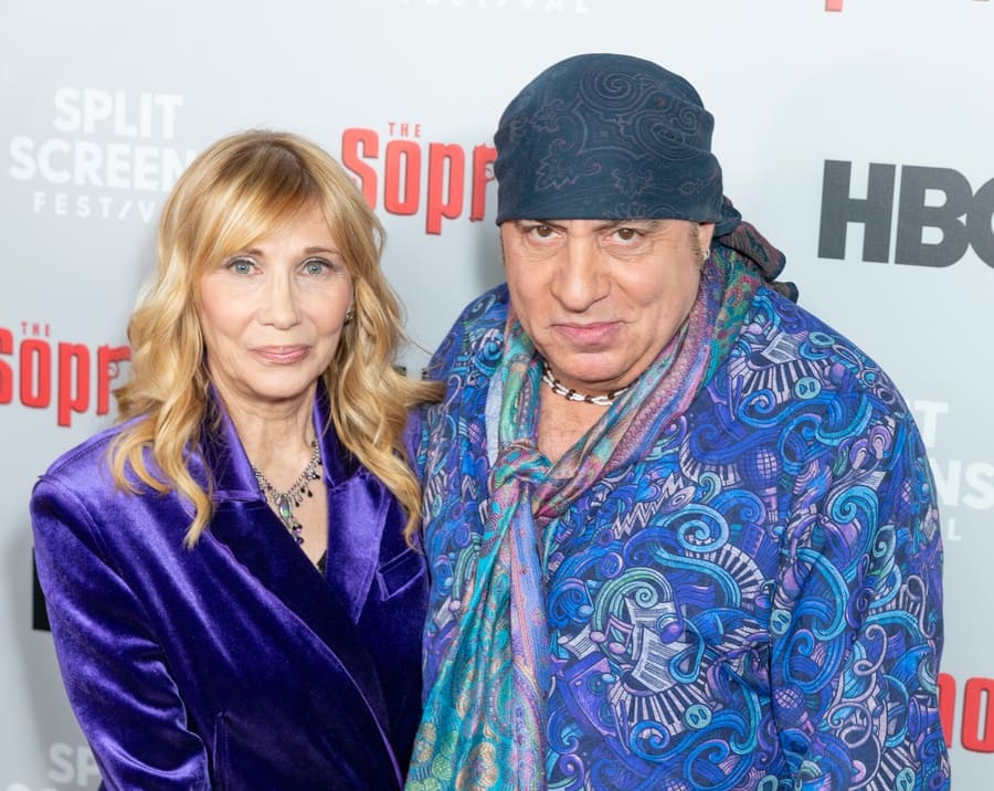 Maureen and Steven Van Zandt attend The Sopranos 20th Anniversary screening and discussion at SVA Theater.