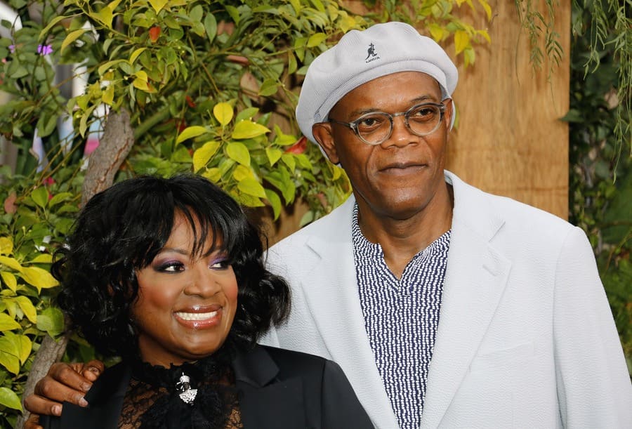 Samuel L. Jackson and LaTanya Richardson at the Los Angeles premiere of 'The Legend Of Tarzan' held at the Dolby Theatre in Hollywood.