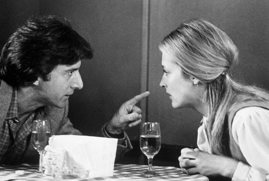 Dustin Hoffman and Meryl Streep in Kramer vs. Kramer in 1979. 