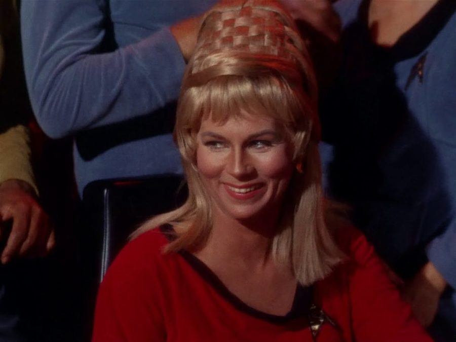 Grace Lee Whitney as Janice Rand in Star Trek