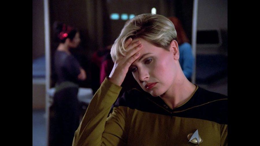 Denise Crosby as Tasha Yar in Star Trek