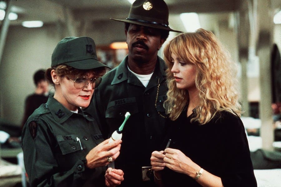 Goldie Hawn and Eileen Brennan in Private Benjamin together.
