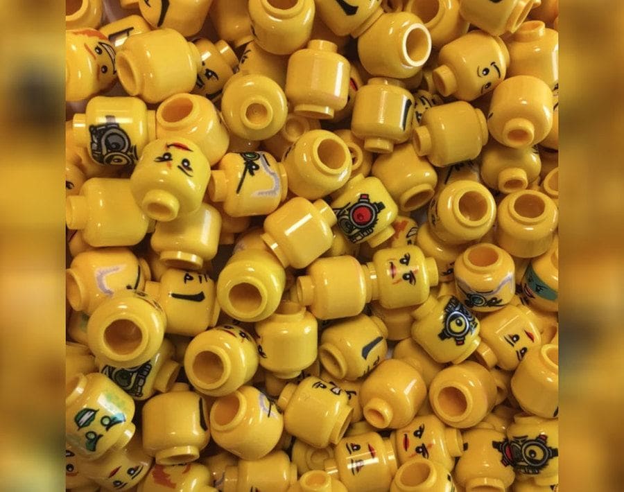 Holes in Lego Heads