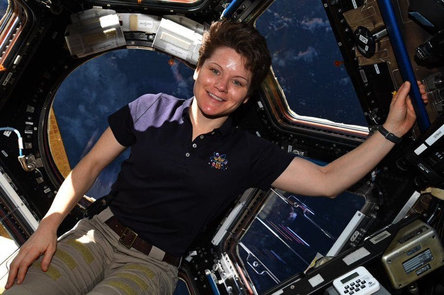 McClain on the International Space Station