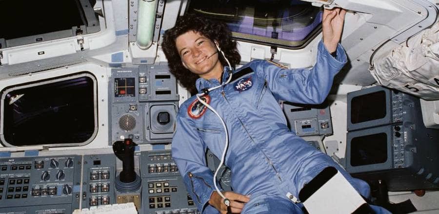 mission specialist Sally Ride 
