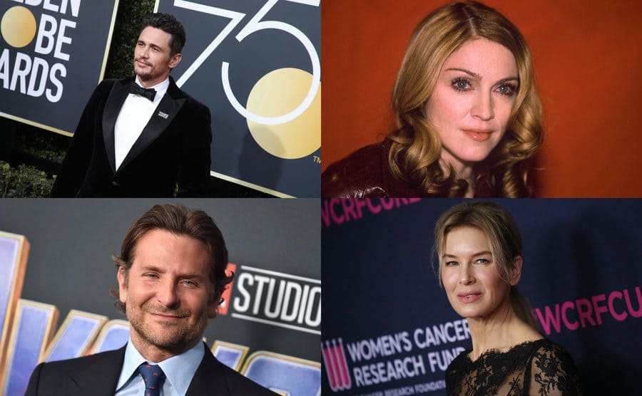 James Franco / Madonna / Bradley Cooper / Renee Zellweger