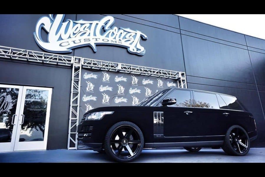 Khole's Black Range Rover