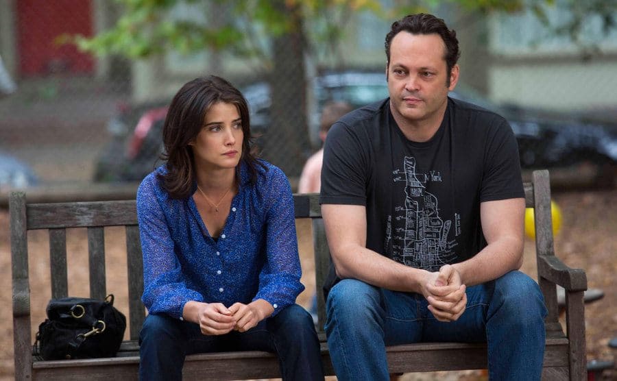 Cobie Smulders and Vince Vaughn in ‘Delivery Man’