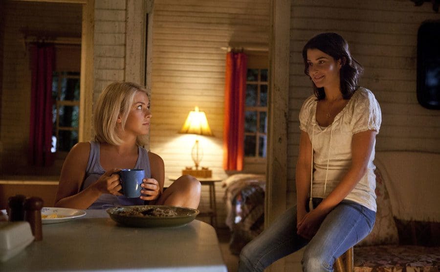 Julianne Hough and Cobie Smulders in ‘Safe Haven’