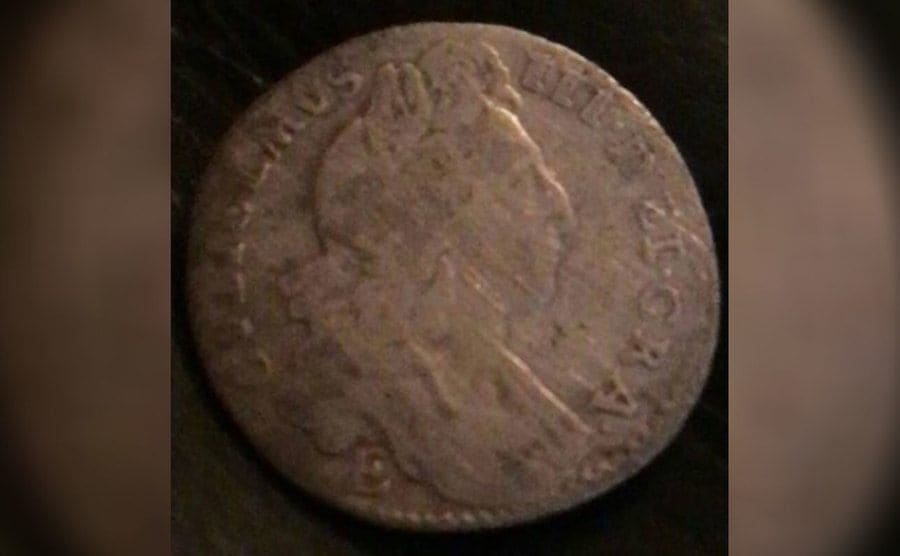 Another photograph of the coin from the other side 