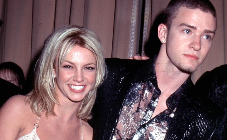 Britney Spears and Justin Timberlake 