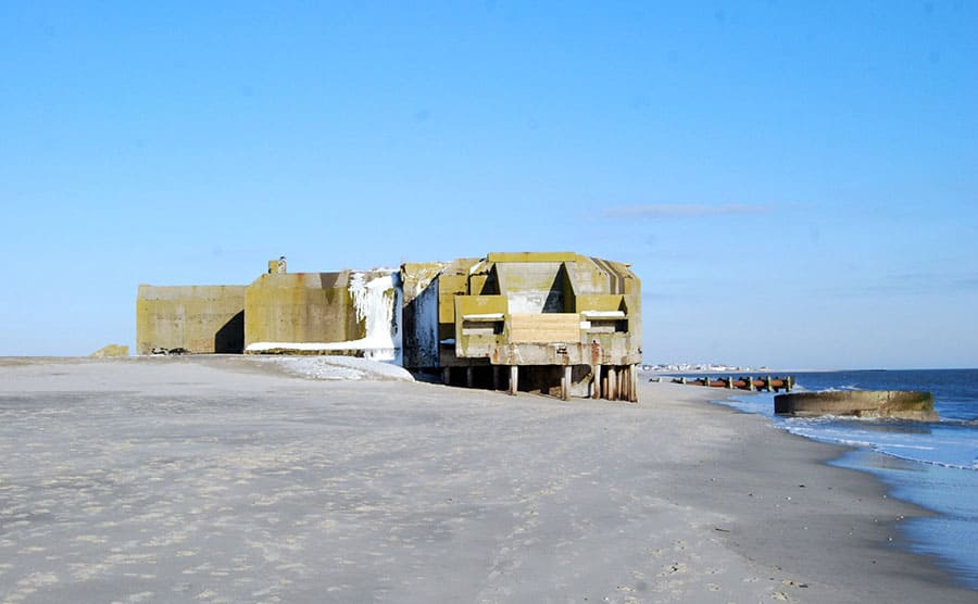 The abandoned Cape May bunker 