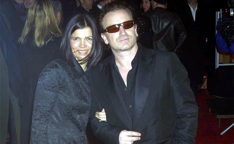 Ali Stewart and Bono 