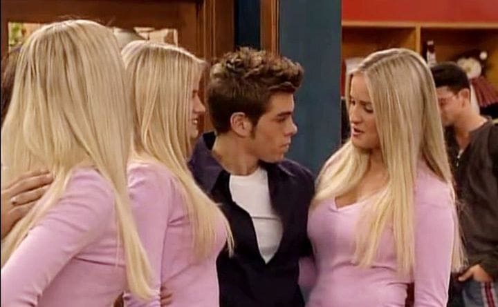 The Dahm triplets on the TV show Boy Meets World