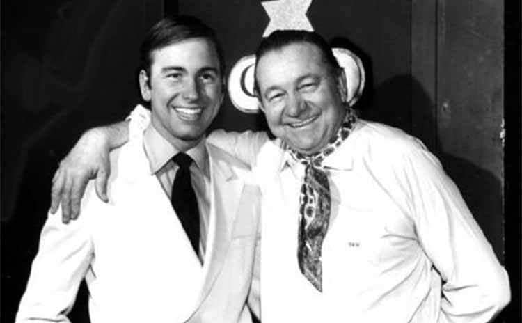 John and Tex Ritter posing together 