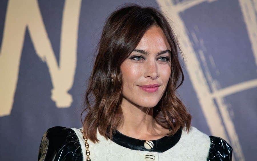 Alexa Chung, Fashion For Relief, Arrivals, Spring Summer 2020, London Fashion Week, UK