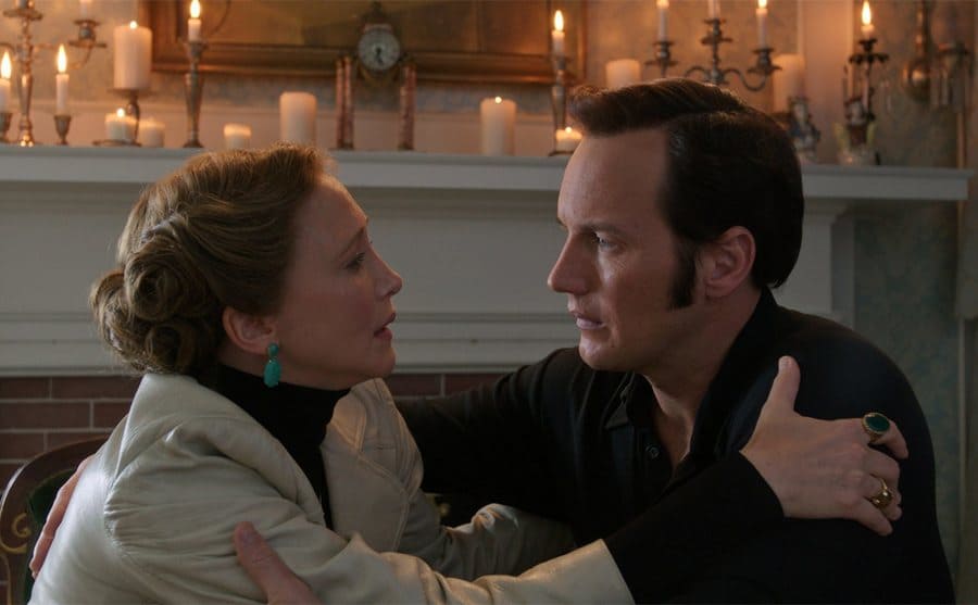Cera Farmiga and Patrick Wilson as Lorraine and Ed Warren in The Conjuring 2 