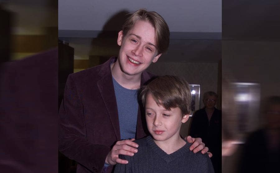 Macaulay Culkin y su hermano Rory