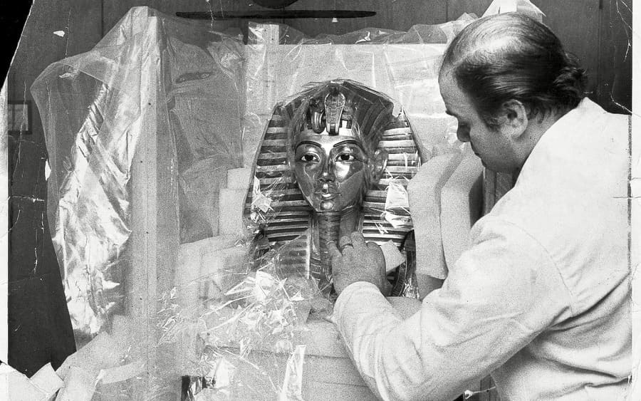 The Tutankhamun Exhibition at the British Museum, London, Britain