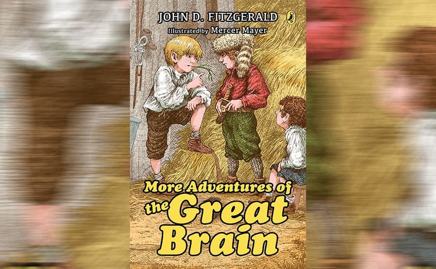 La Portada de ‘More Adventures of the Great Brain’ por John D. Fitzgerald 