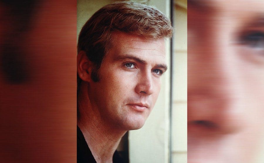 A portrait of Lee Majors when he was young 