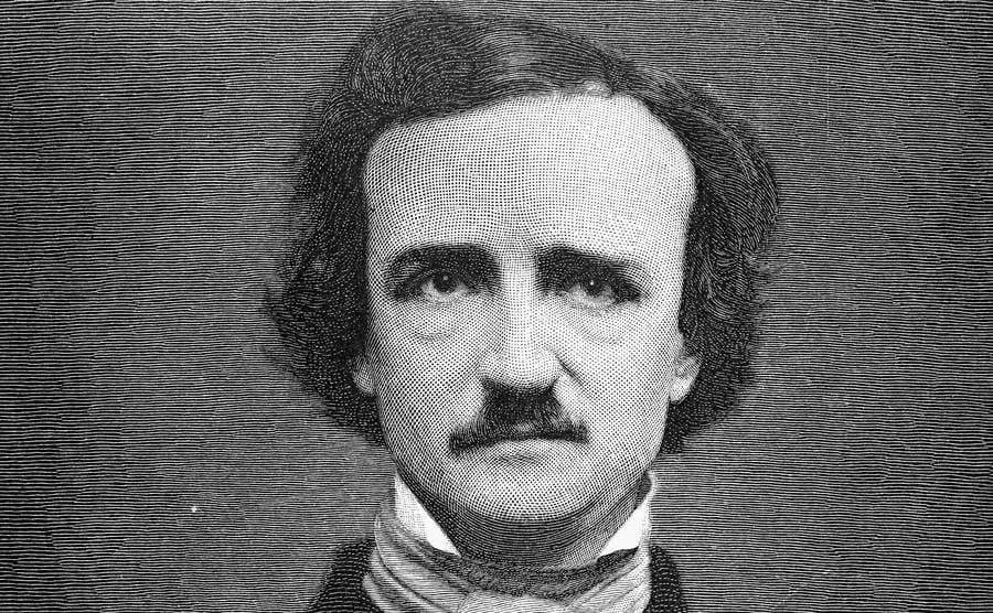 A portrait of Edgar Allan Poe