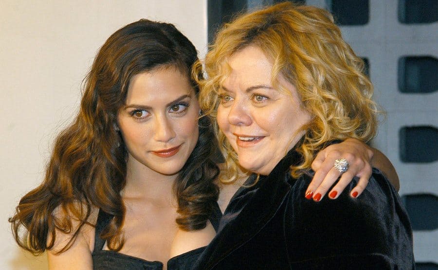Brittany Murphy and her mom Sharon Murphy on the red carpet. 