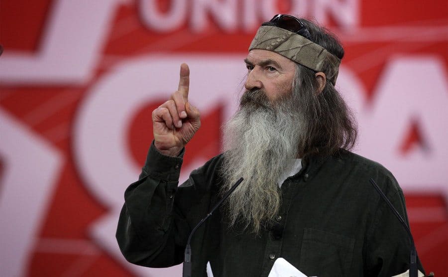 Phil Robertson of the TV show 