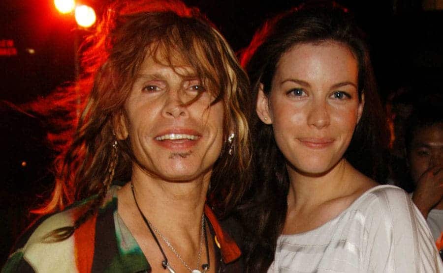 Steve Tyler and Liv Tyler attend Hugo Boss and Interview Magazine presents Private Rooftop Concert Series.