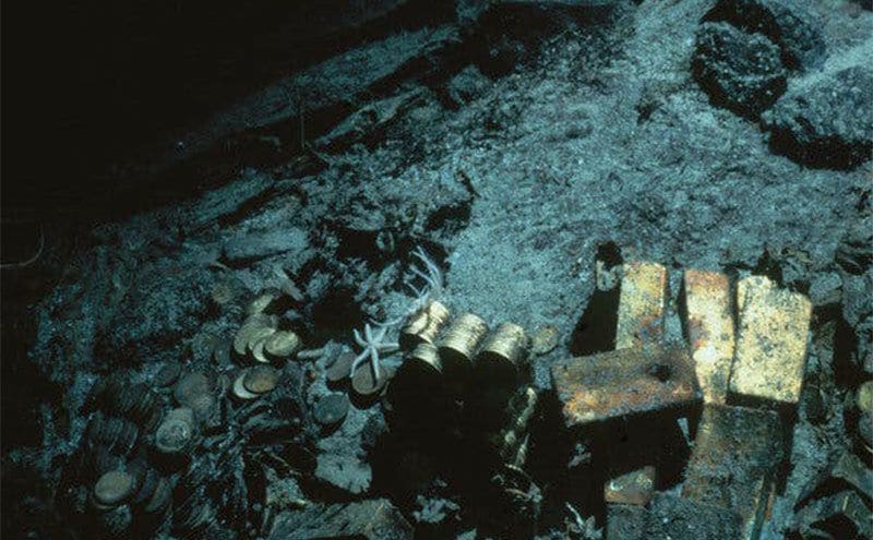 Gold found on the SS Central America unmoved. 