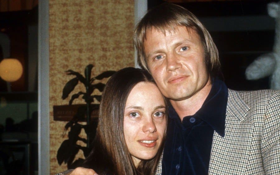 Jon Voight and his second wife Marcheline Bertrand