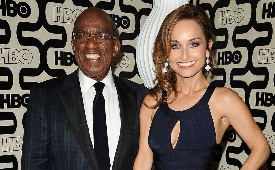 Al Roker and Giada on the red carpet 