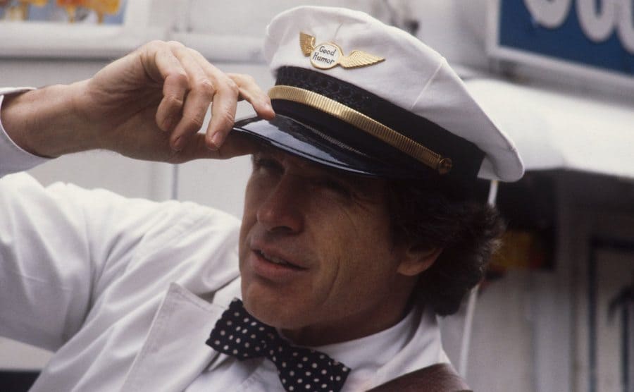 Warren Beatty dressed up as the Good Humor man in the film Ishtar 
